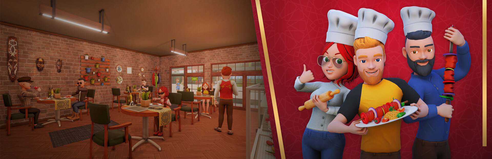 烤肉串模拟器|Kebab Chefs! – Restaurant Simulator|0.5