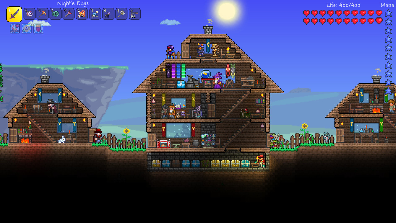 泰拉瑞亚|v1.4.4.9.HotFix|500M大小|官方中文|支持手柄|Terraria