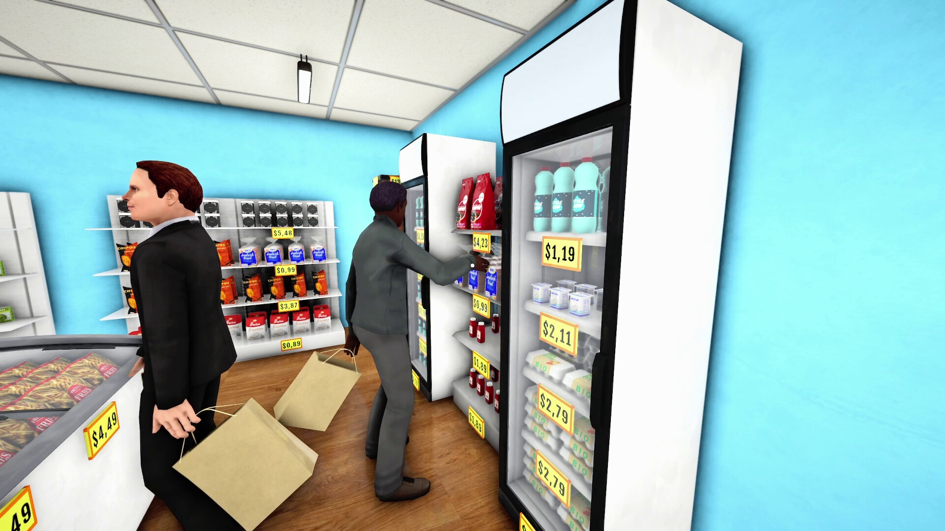 超市管理模拟器|800M大小|官方中文|支持手柄|Shopkeeper Simulator|Shopkeeper: My First Supermarket
