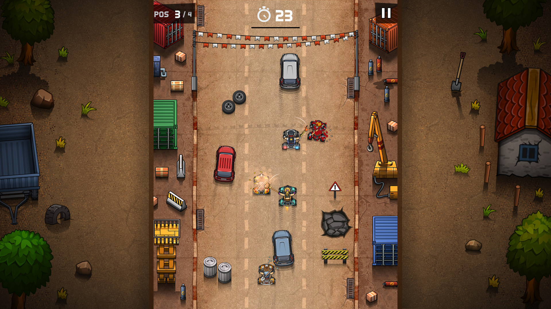 粗鲁的赛车手/Rude Racers: 2D Combat Racing - 7