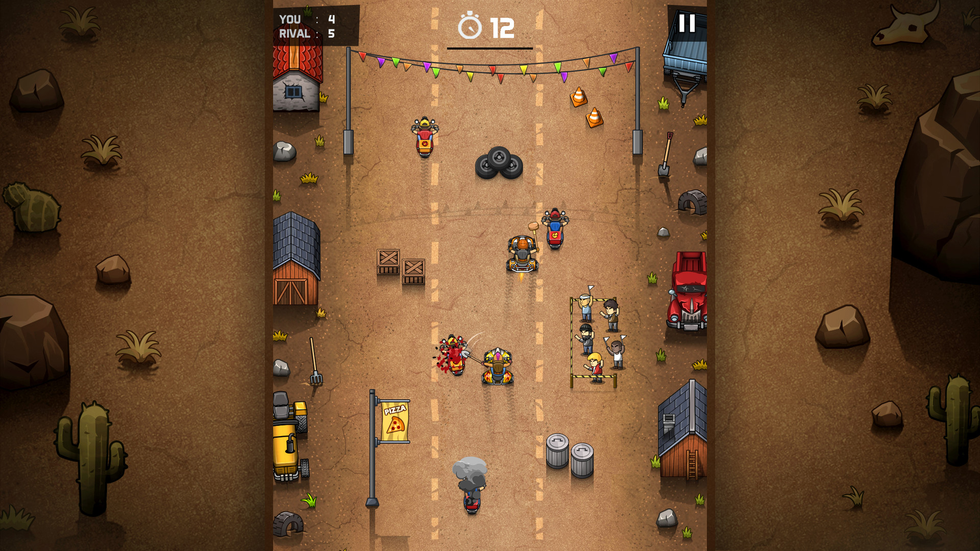 粗鲁的赛车手/Rude Racers: 2D Combat Racing - 5