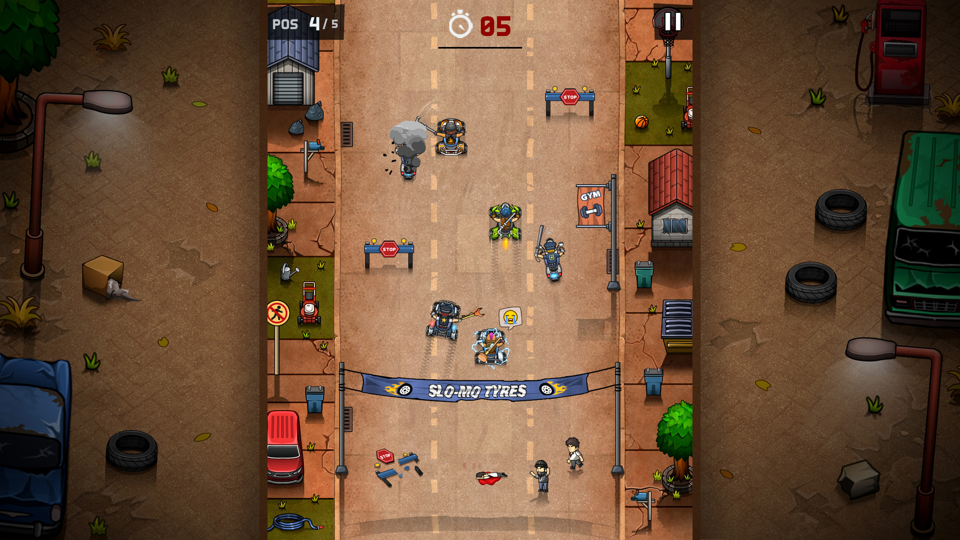 粗鲁的赛车手/Rude Racers: 2D Combat Racing - 6