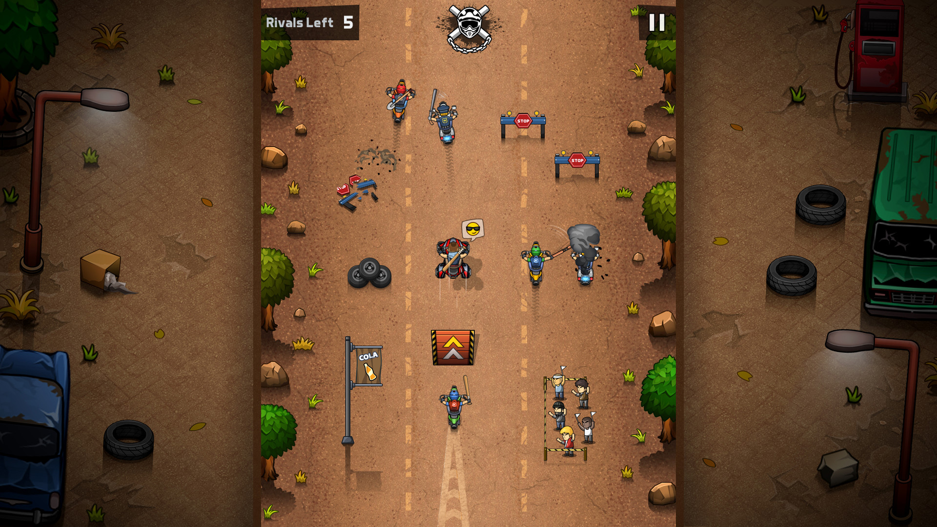 粗鲁的赛车手/Rude Racers: 2D Combat Racing - 8