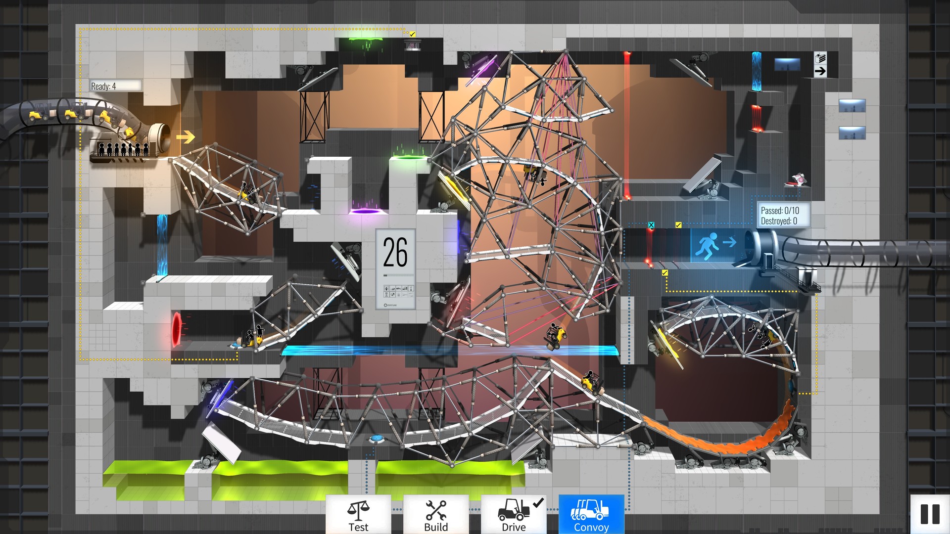 《桥梁工程师传送门(Bridge Constructor Portal Portal Proficiency)》|Build 21190795|中文|免安装硬盘版 《桥梁工程师传送门(Bridge Constructor Portal Portal Proficiency)》|Build 21190795|中文|免安装硬盘版