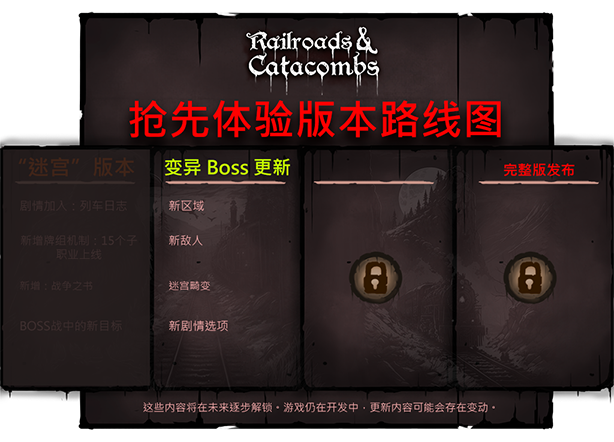 铁轨与墓穴|v0.9|抢先体验版|400M大小|官方中文|Railroads & Catacombs插图