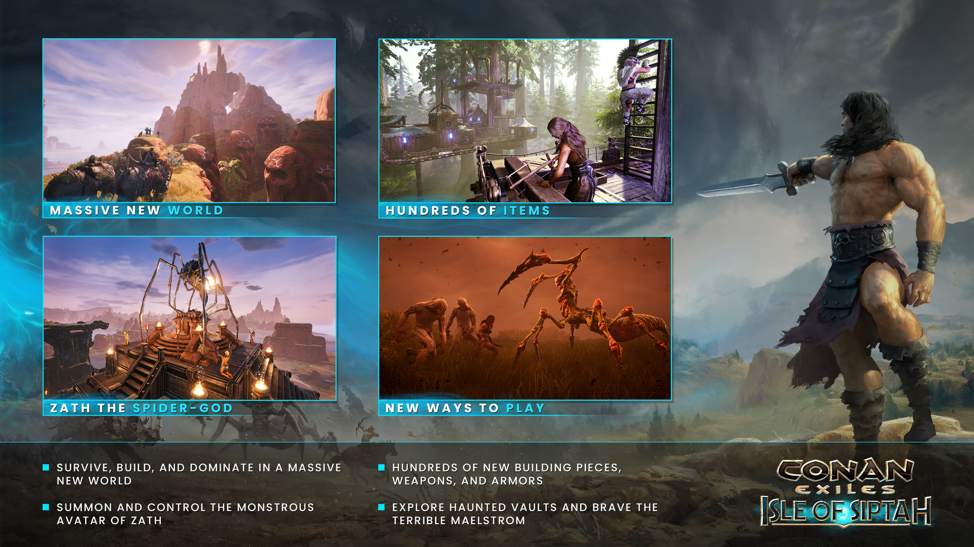 《流放者柯南(Conan Exiles)》|Build 22472162-联机版+全DLC+STEAM联机补丁|中文|免安装硬盘版 《流放者柯南(Conan Exiles)》|Build 22472162-联机版+全DLC+STEAM联机补丁|中文|免安装硬盘版