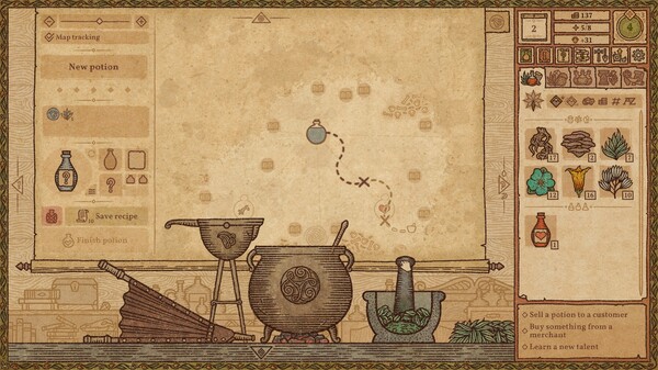 图片[2]-药剂工艺：炼金模拟器 Potion Craft Alchemist Simulator v2.0.2.0 集成6月27日修复补丁！ -飞星（官中）-蒸汽游戏宝库 - 高质量Steam单机游戏下载站