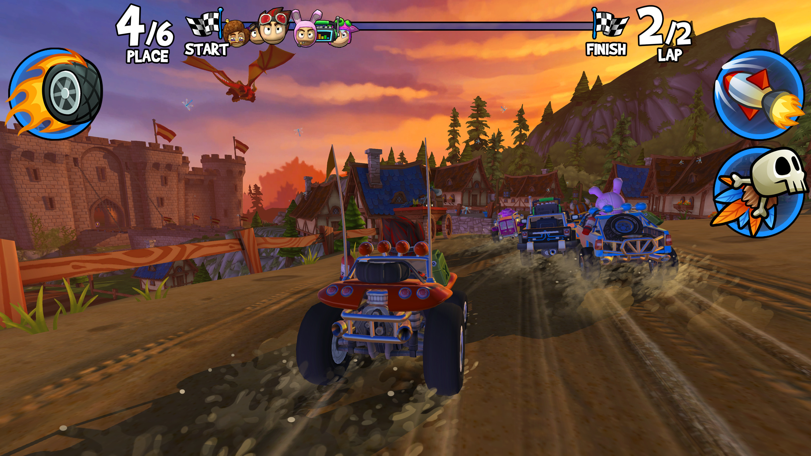 沙滩车竞速2：岛屿冒险|全DLC|500M大小|官方中文|支持手柄|Beach Buggy Racing 2: Island Adventure