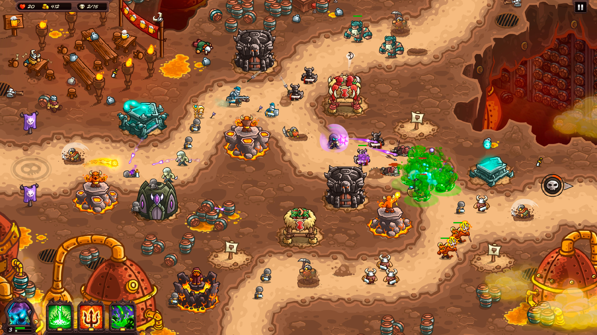 Kingdom Rush Vengeance - Tower Defense 截图 5
