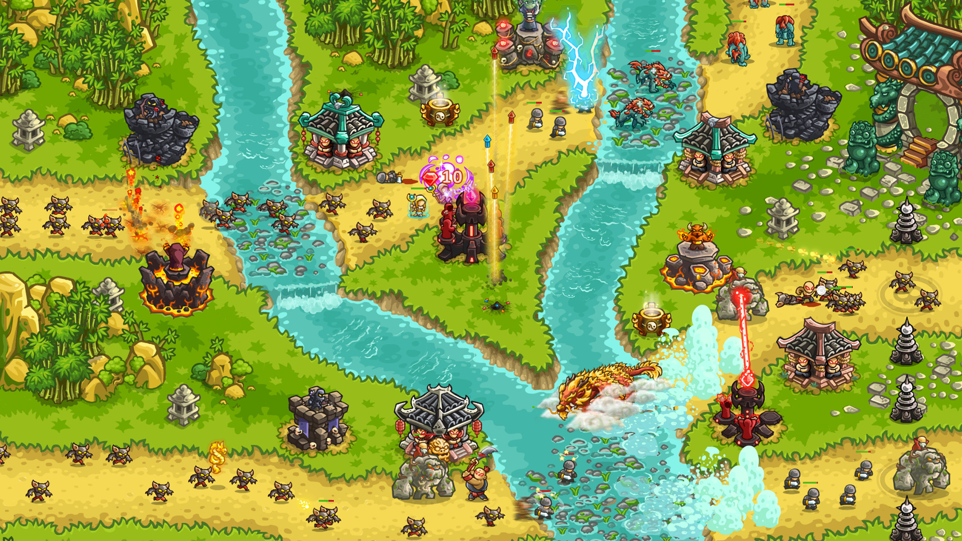 Kingdom Rush Vengeance - Tower Defense 截图 1