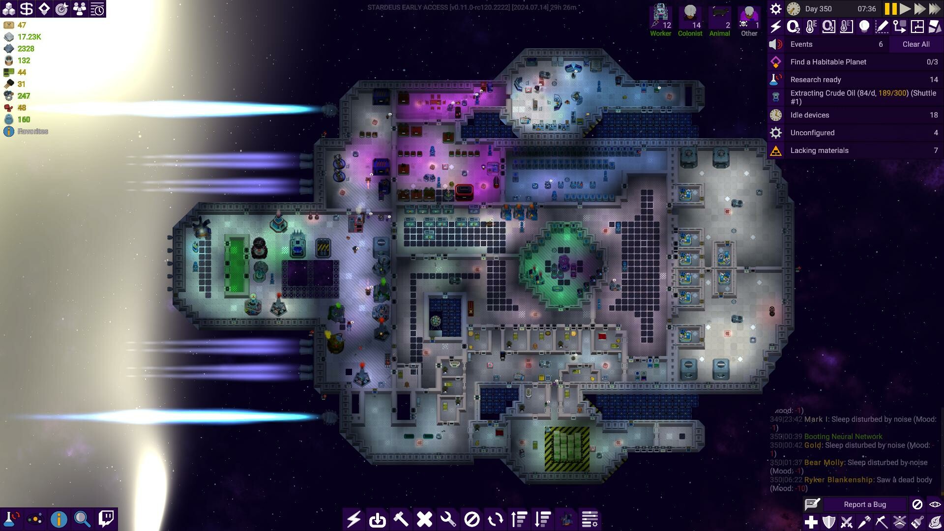 繁星旅途/Stardeus Build.18418912|策略模拟|容量1.2GB|免安装绿色中文版|支持键盘.鼠标.手柄-小辉娱乐网