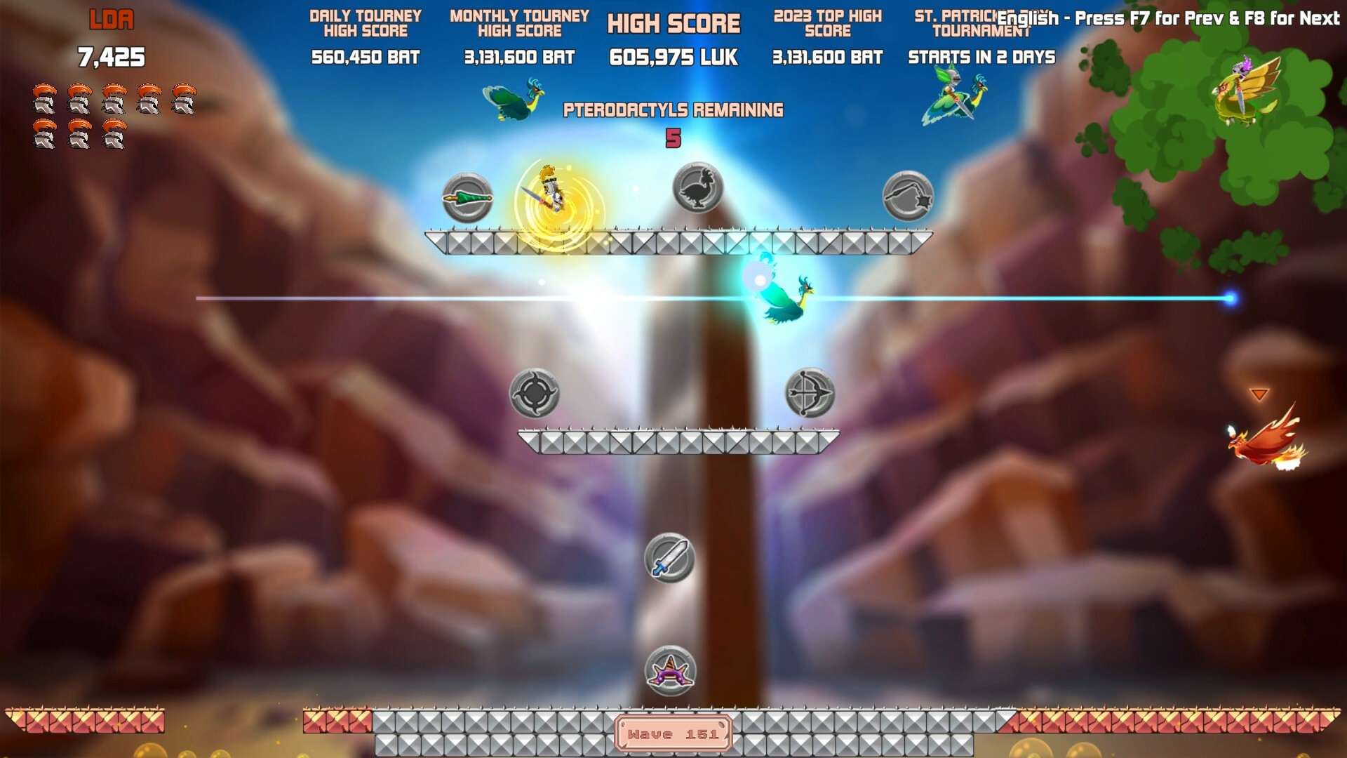 鸟人骑士|官方中文|支持手柄|Avian Knights插图7跳跳游戏网