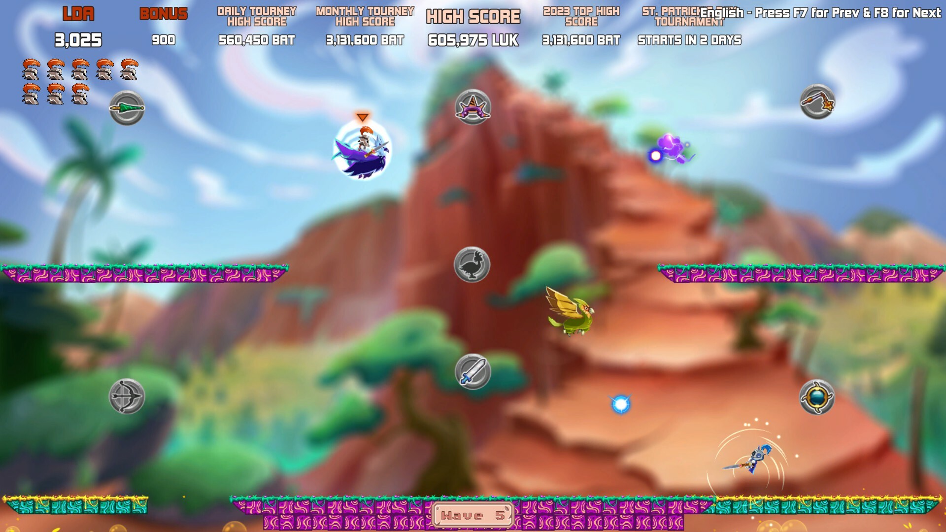 鸟人骑士|官方中文|支持手柄|Avian Knights插图5跳跳游戏网