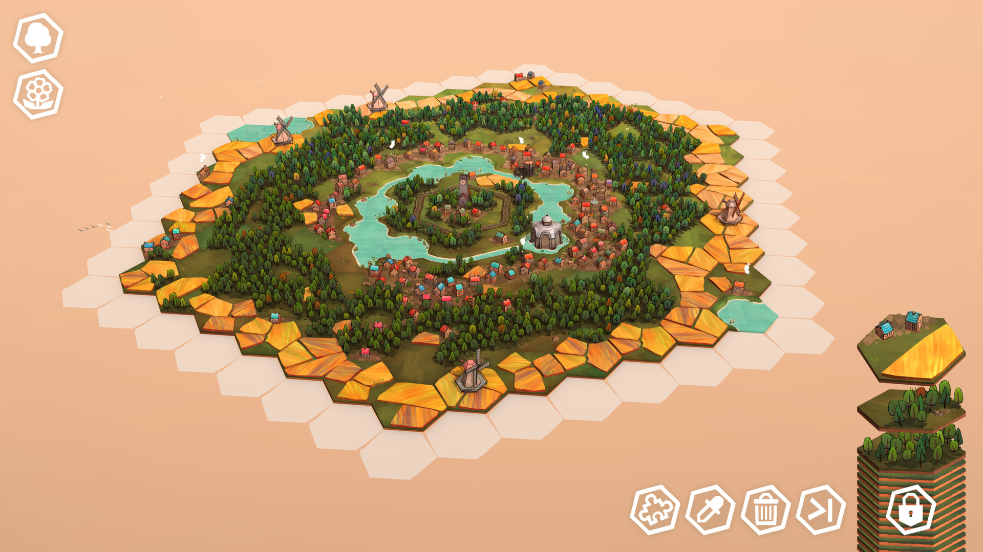 《筑梦颂(Dorfromantik)》|Build 20494716|中文|免安装硬盘版