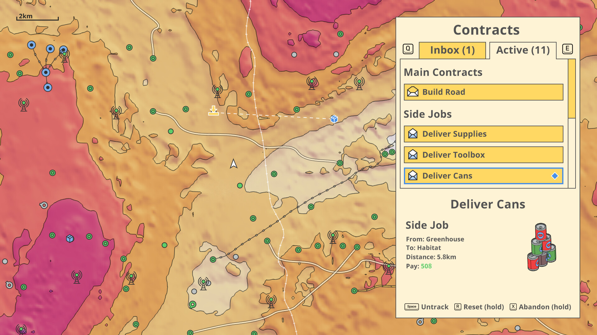 火星第一物流下载，手机PC汉化安卓破解版，（Mars First Logistics）v1.0