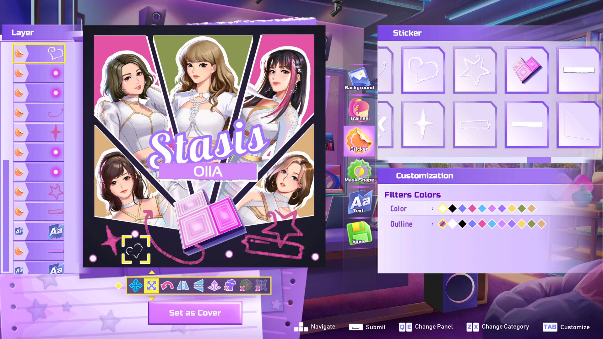 图片[13]-(KISS-K-pop Idol StorieS-Road to Debut) Build.13268199 [中文][1.92G]-极客游戏