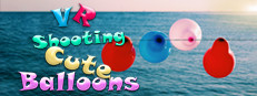 VR shooting cute balloons