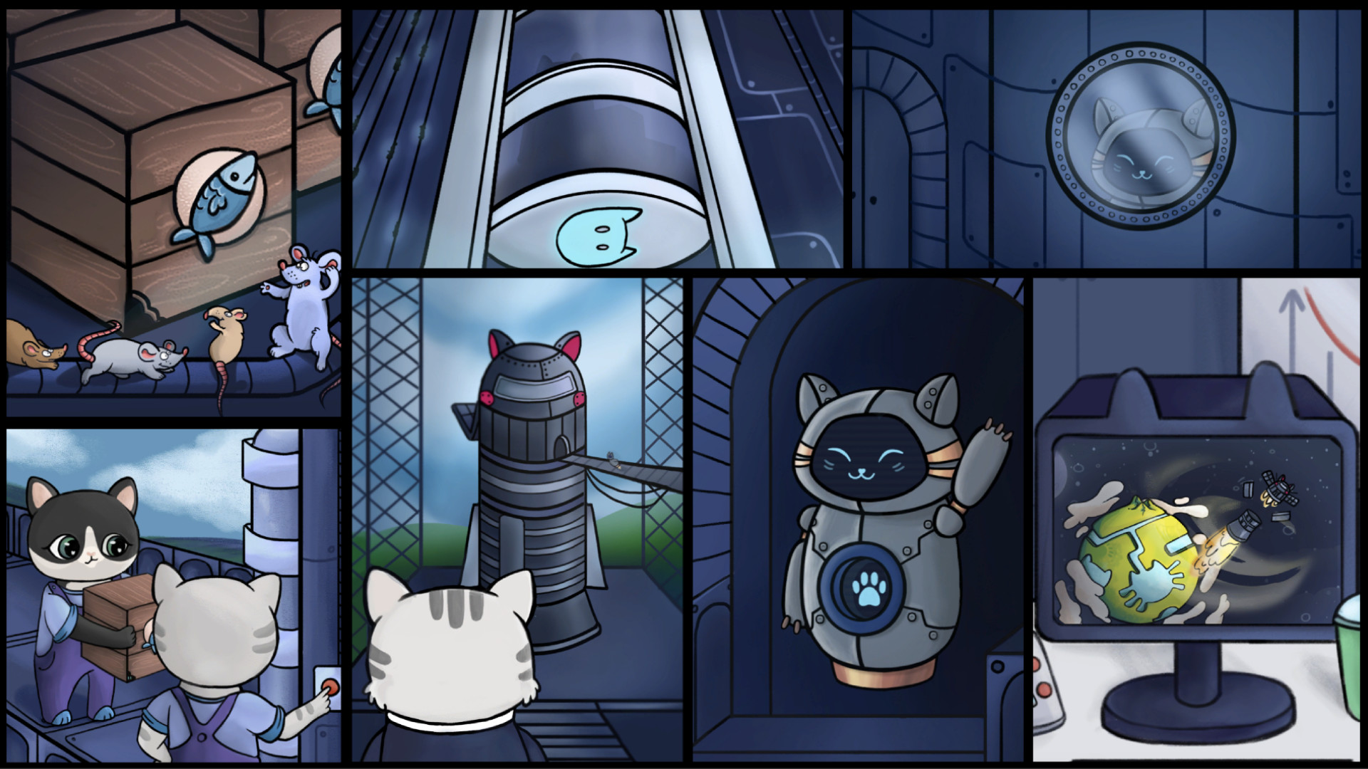 卡特利特-609：猫科动物太空冒险/Catellite-609: feline space adventure - 6