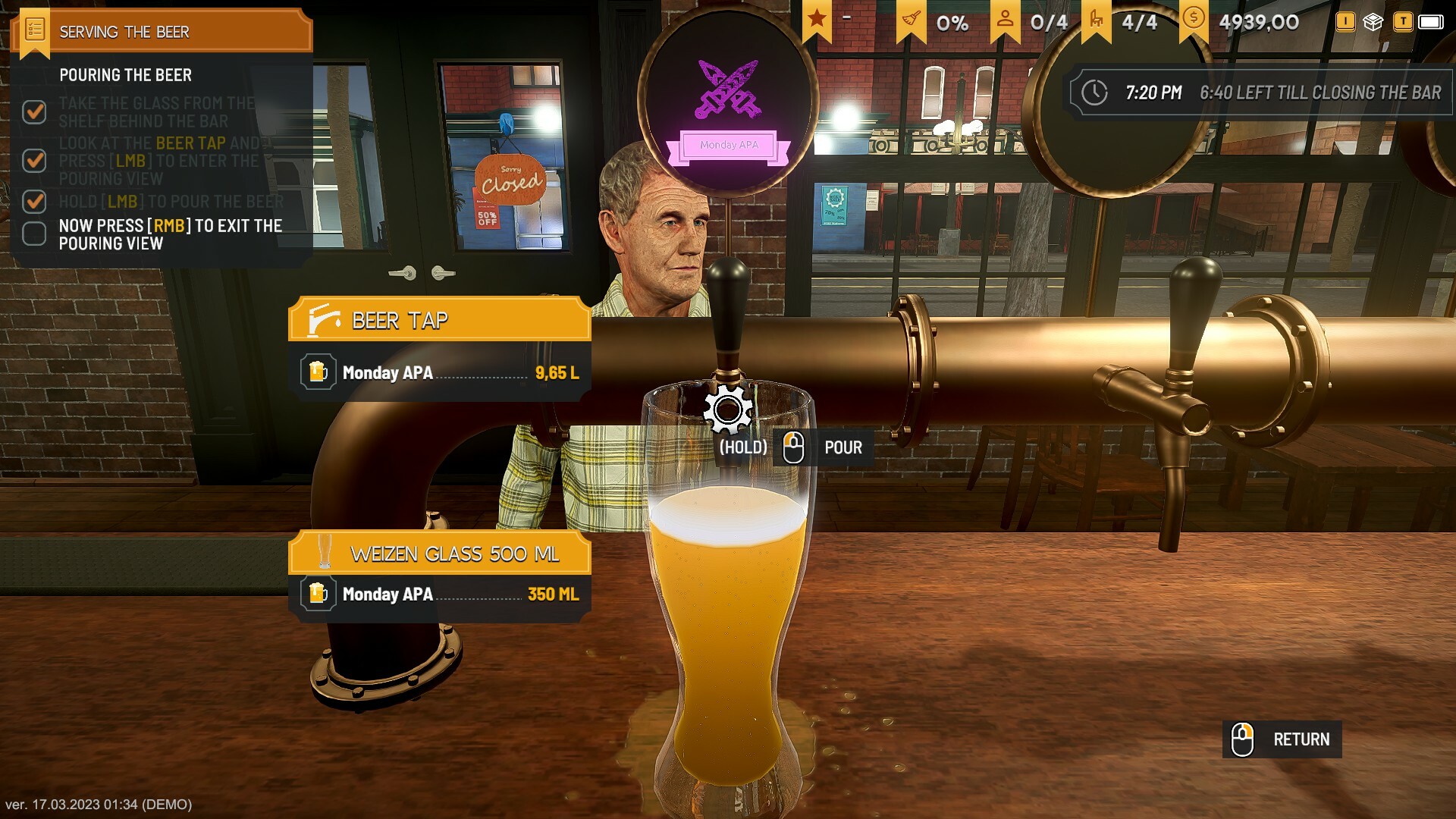 《精酿酒吧模拟器(Brewpub Simulator)》|Build 12641738|中文|免安装硬盘版 《精酿酒吧模拟器(Brewpub Simulator)》|Build 12641738|中文|免安装硬盘版