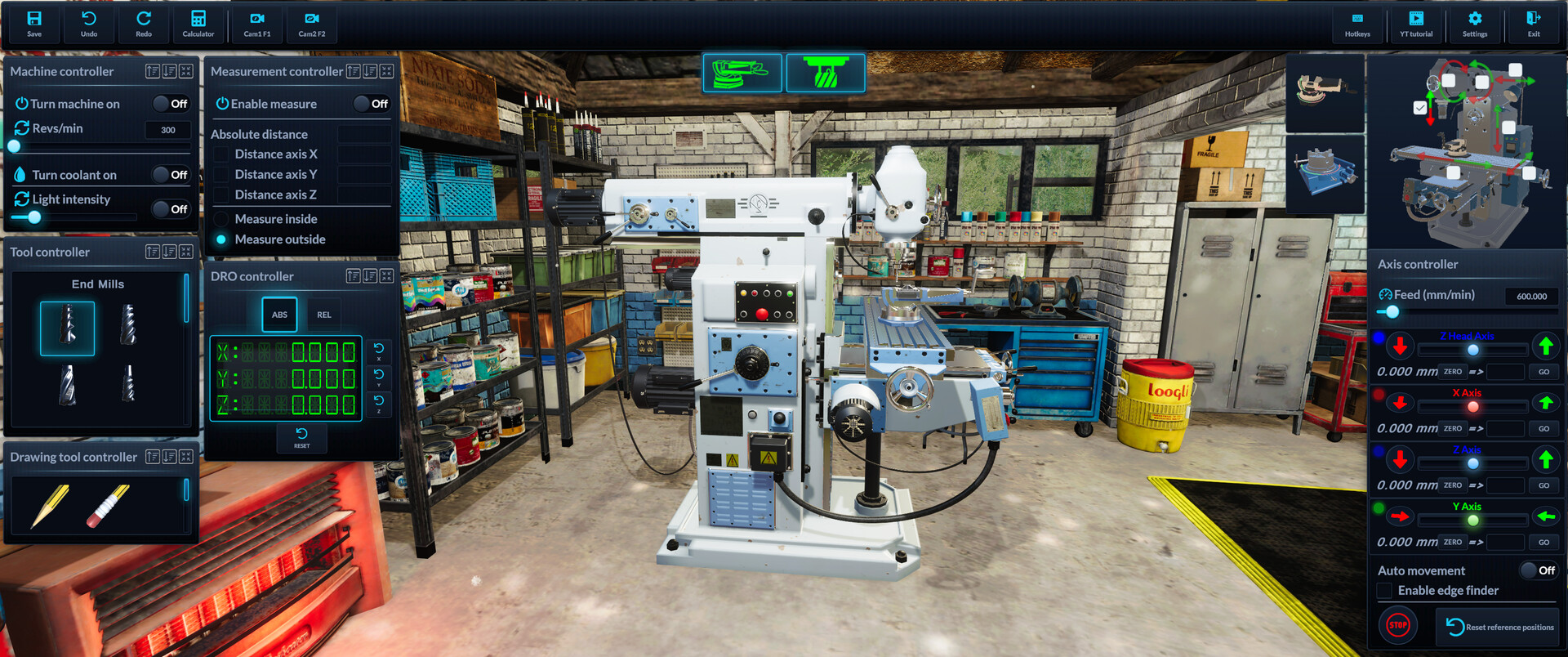 铣削机模拟器|官方中文|Milling machine simulator - 3