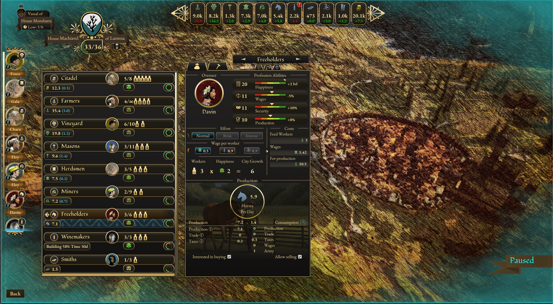 卡尔德里亚大家族（英文版）/Great Houses of Calderia 截图 5