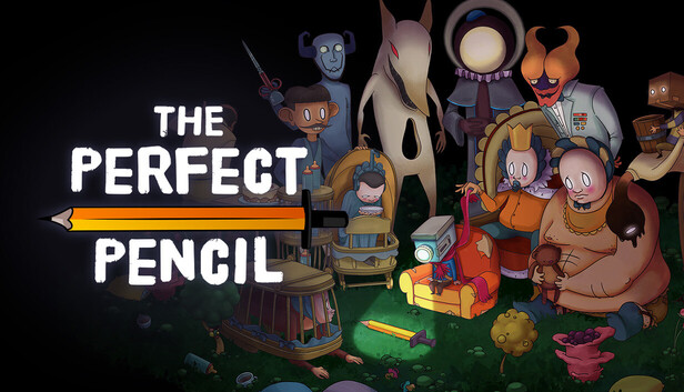 《神来之笔》The Perfect Pencil 中文版｜超现实银河恶魔城｜手绘风心理冒险游戏｜全DLC完整版