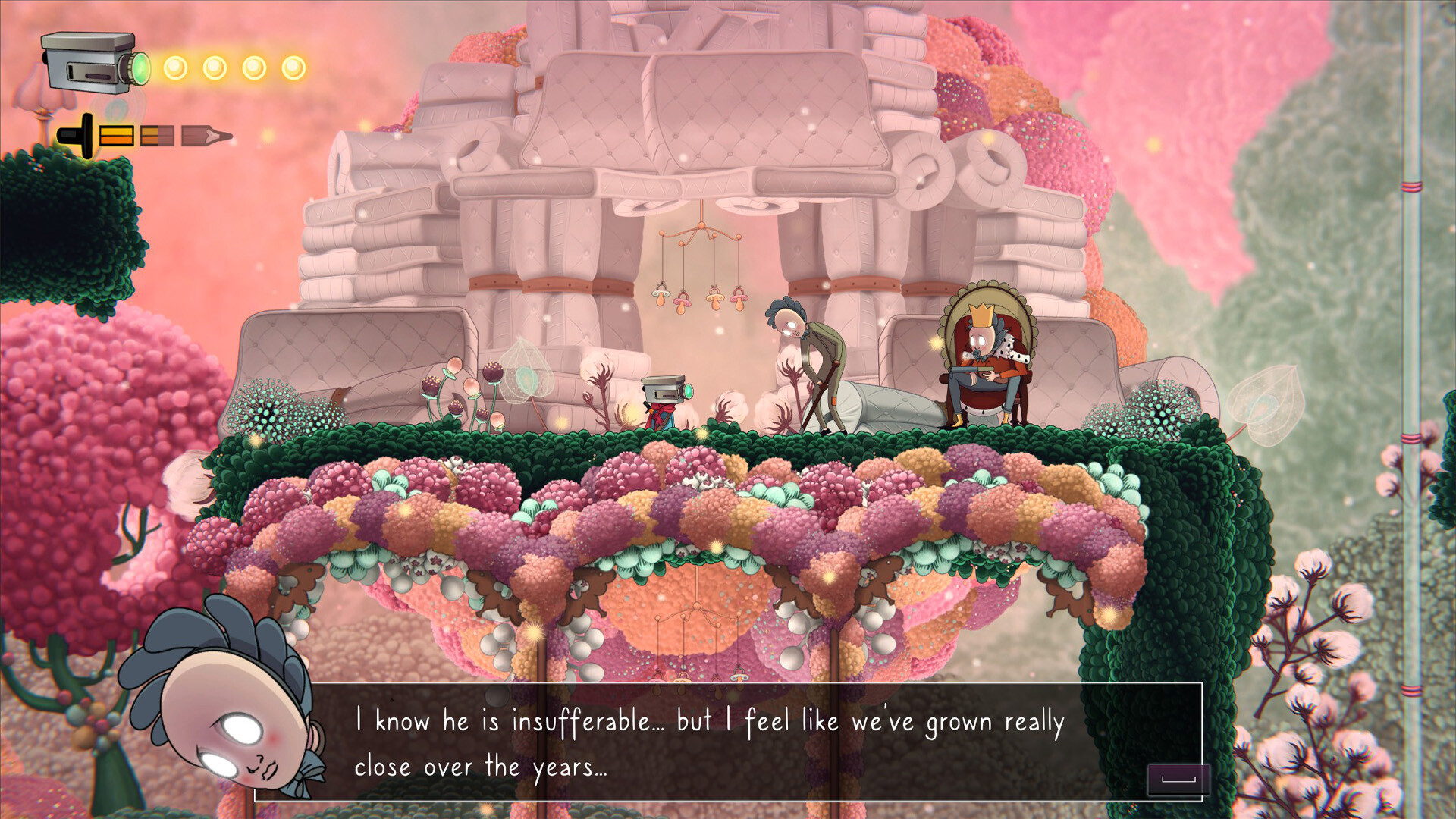 《神来之笔》The Perfect Pencil 中文版｜超现实银河恶魔城｜手绘风心理冒险游戏｜全DLC完整版