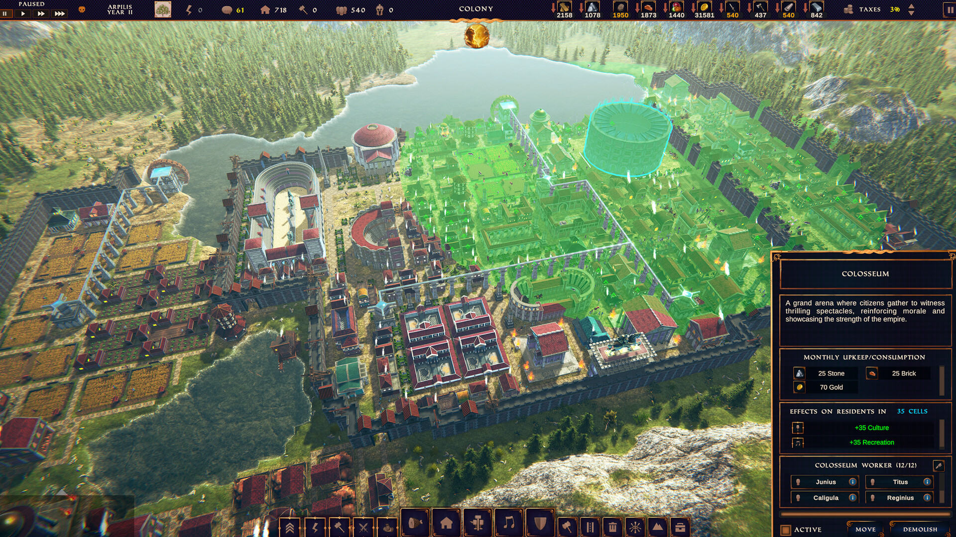 罗马凯旋：生还都市建造者/Roman Triumph: Survival City Builder 截图 11