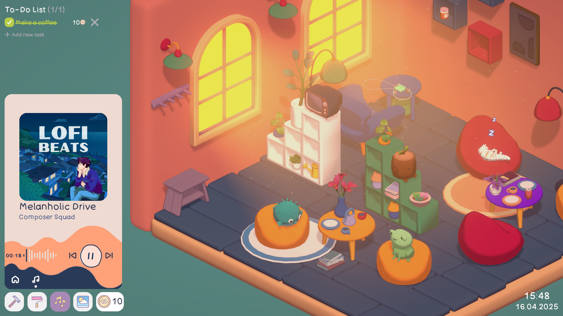 悠然小宅(Your Personal Chill Apartment)绿色版|百度云迅雷下载插图3-小白游戏网 悠然小宅(Your Personal Chill Apartment)绿色版|百度云迅雷下载