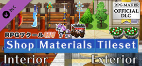 RPG Maker MV - Shop Materials Tileset - Interior / Exterior