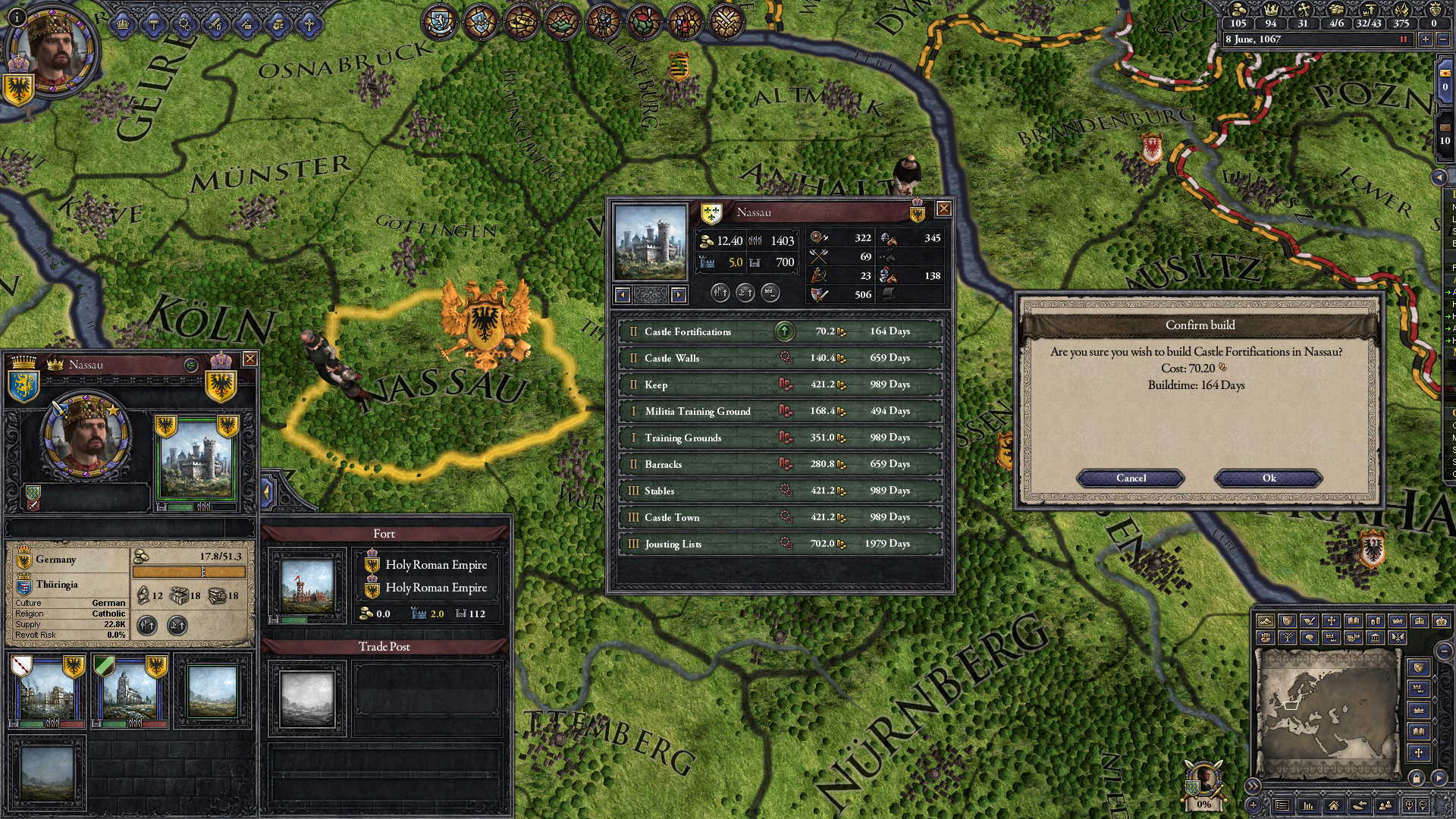 图片[9] • 《王国风云2/十字军之王2/Crusader Kings II》v3.3.0|容量3.9GB|集成玉龙.神圣之怒等DLCs|内置简中汉化|支持键盘.鼠标|赠官方原声80首BGM|赠多项修改器+附最新英文版3.3.5.1英文版-BUG软件 • BUG软件