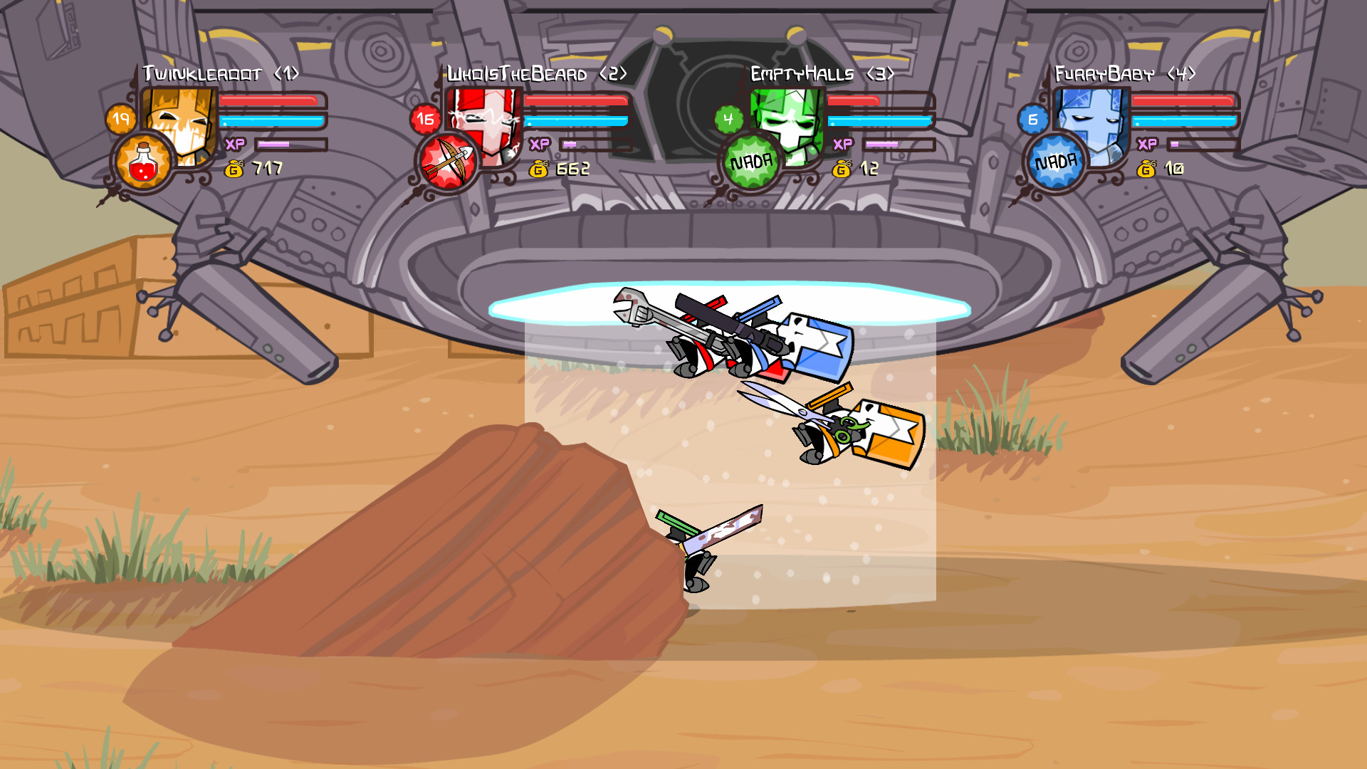城堡毁灭者|官方中文|支持手柄|Castle Crashers®|城堡破坏者插图5