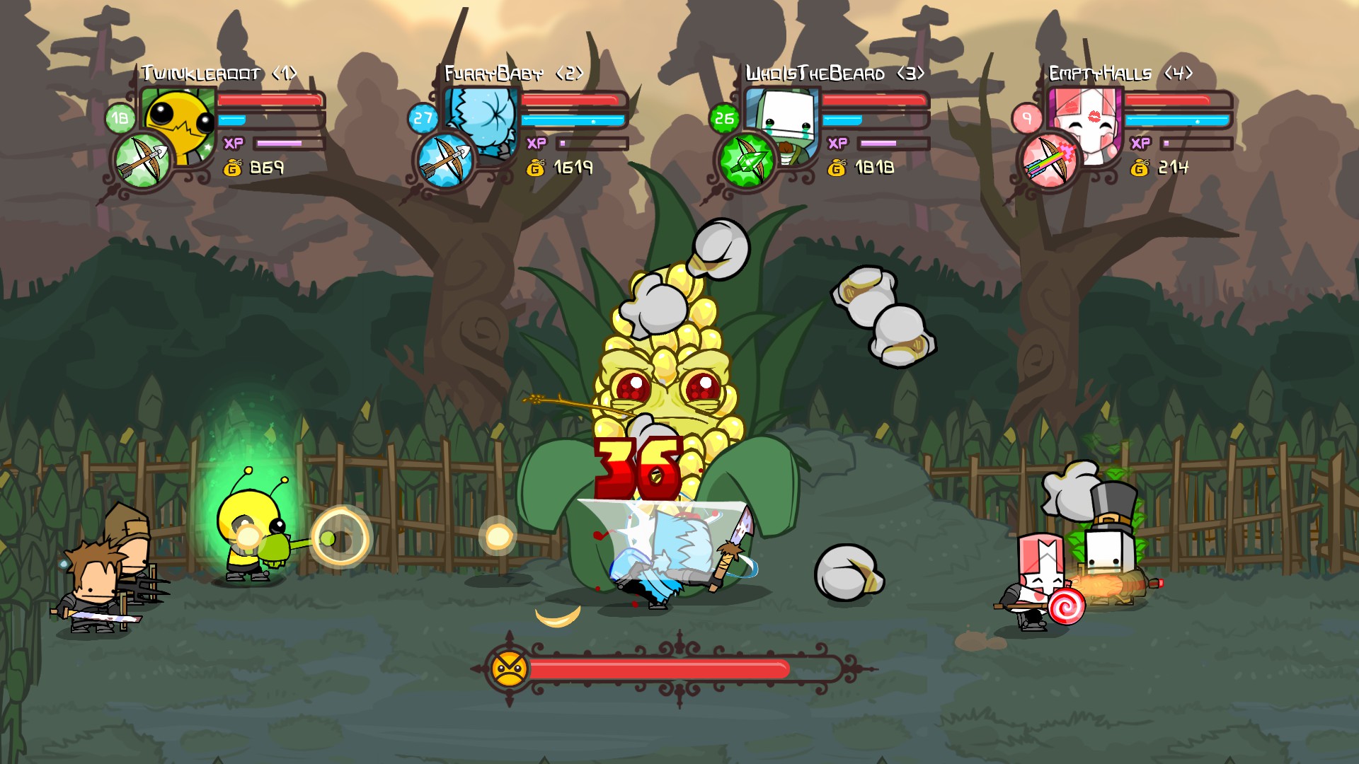 城堡毁灭者|官方中文|支持手柄|Castle Crashers®|城堡破坏者插图3