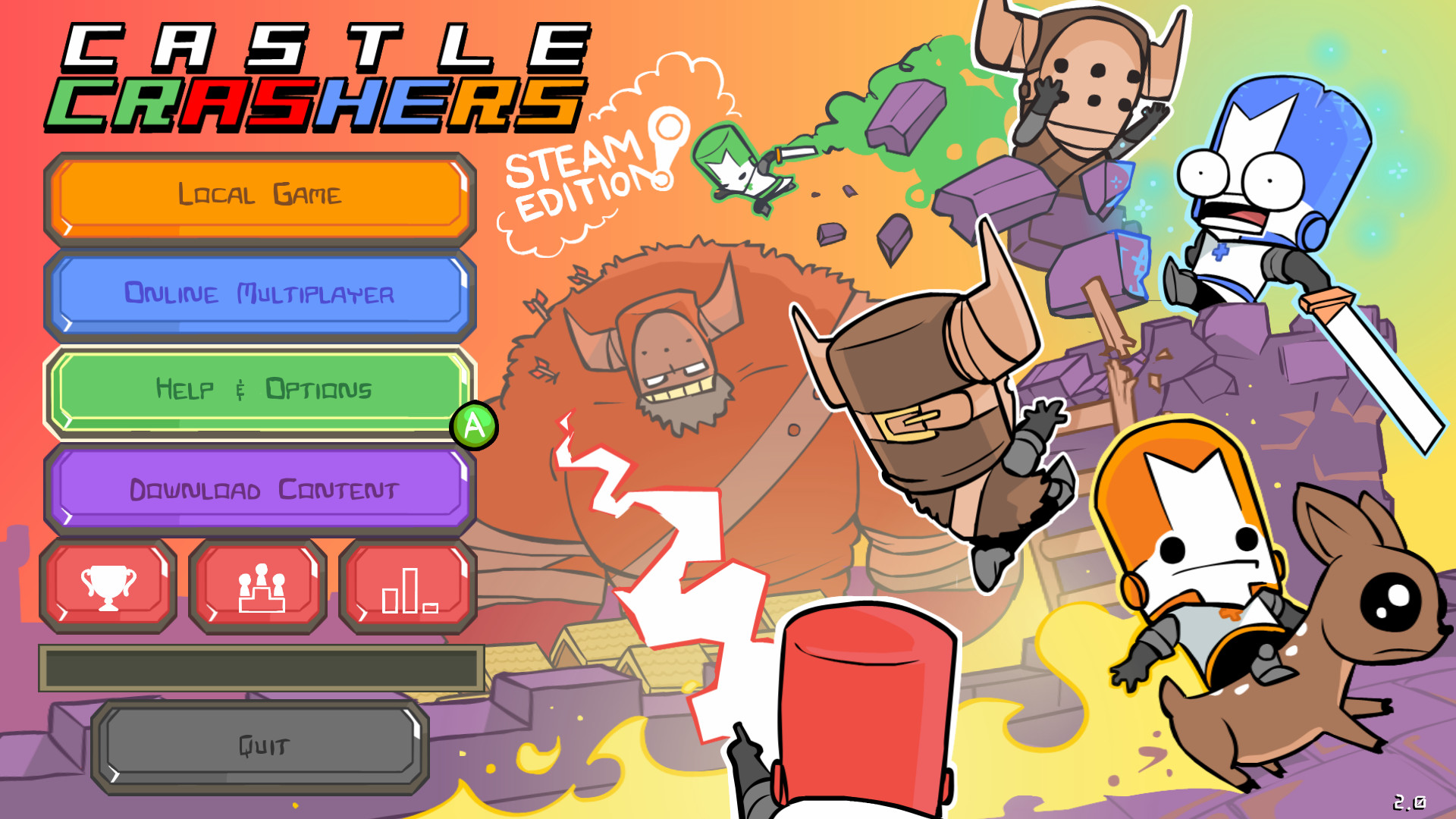 城堡毁灭者|官方中文|支持手柄|Castle Crashers®|城堡破坏者插图