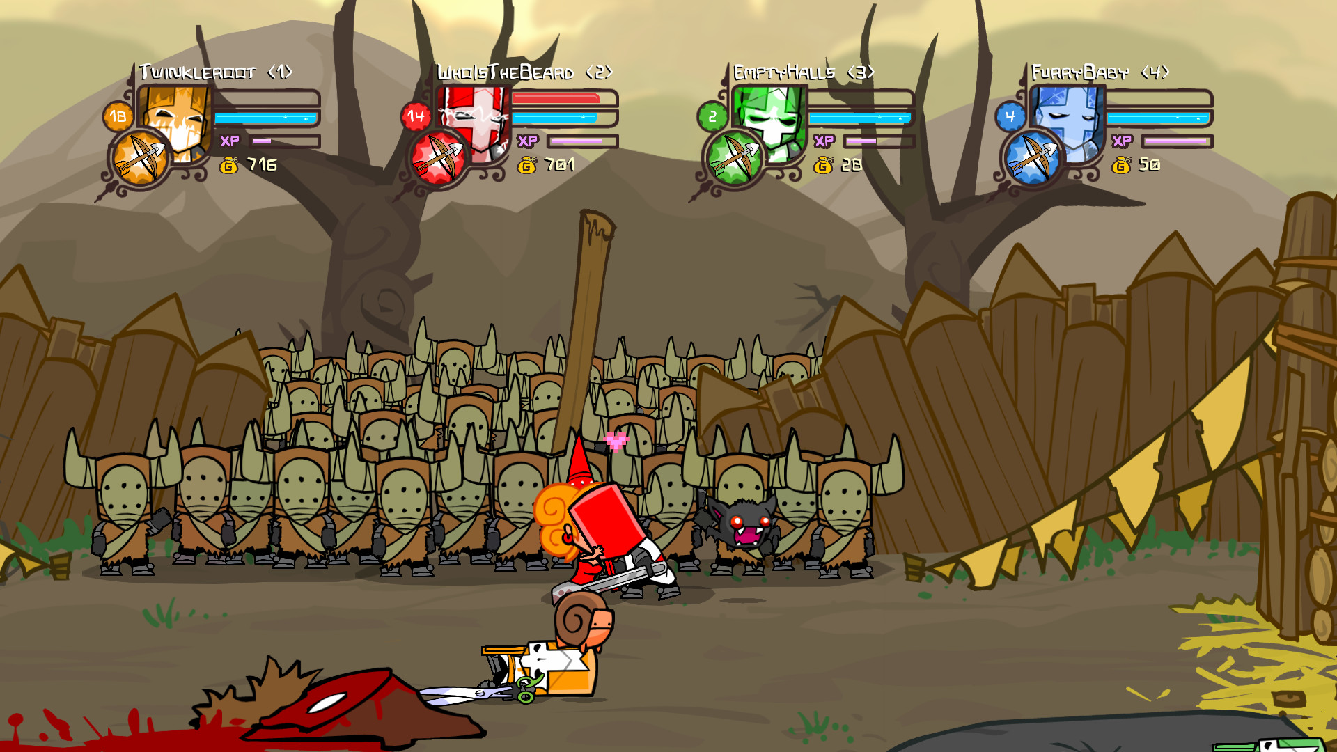 城堡毁灭者|官方中文|支持手柄|Castle Crashers®|城堡破坏者插图2