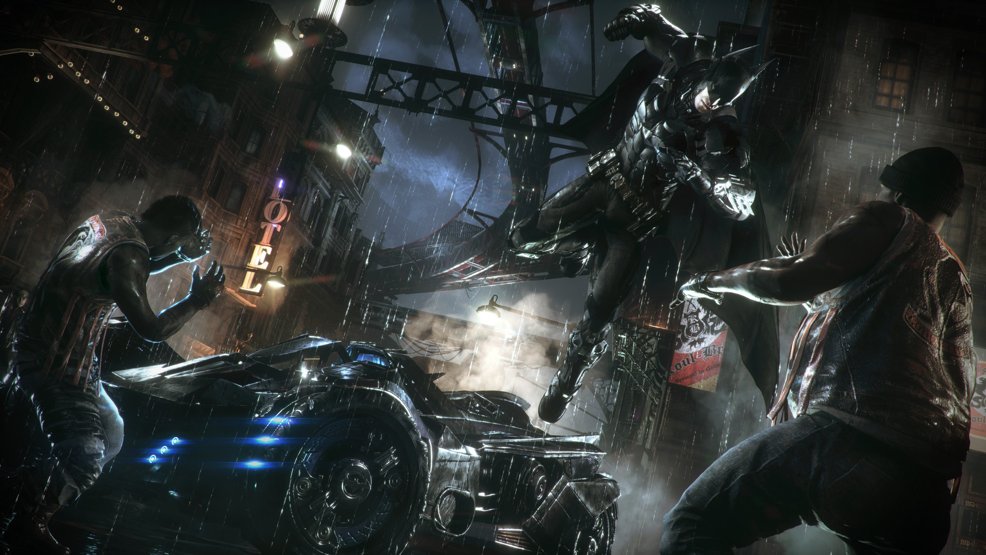 《蝙蝠侠：阿卡姆骑士(Batman Arkham Knight)》|v1.999+全DLC-年度版|英文|免安装硬盘版