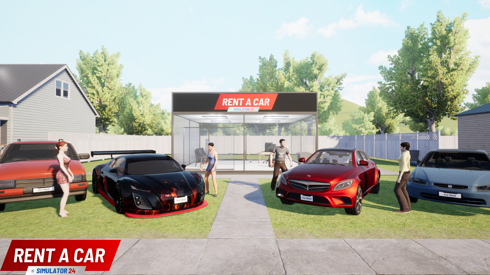 租车模拟24/Rent A Car Simulator 24 截图 1