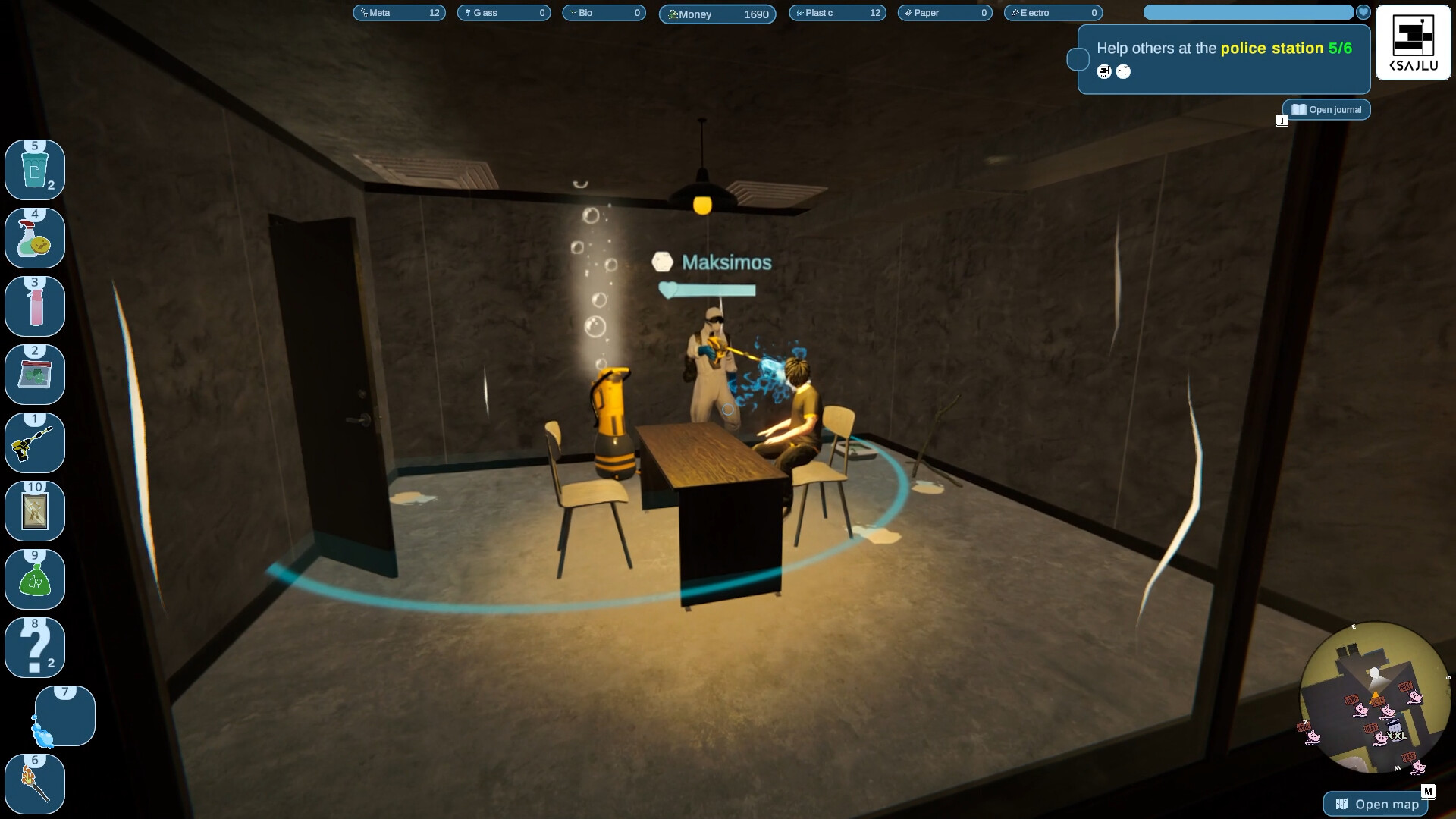 疯狂工具：清洁混乱/Purrrifiers: Cleaning ChaosCats & Goofylike Co-op 截图 8