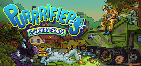 疯狂工具：清洁混乱/Purrrifiers: Cleaning Chaos – Cats & Goofylike Co-op