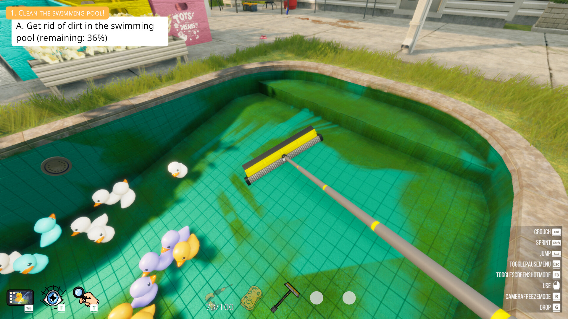 泳池清洁模拟器|官方中文|支持手柄|Pool Cleaning Simulator - 13
