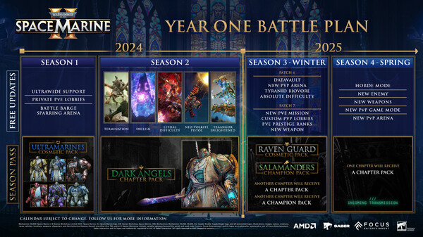 图片[2]-战锤40K：星际战士2 Warhammer 40000 Space Marine 2 v6.2.0.1 集成全DLC 赠修改器 -飞星（官中+中配）-蒸汽游戏宝库 - 高质量Steam单机游戏下载站