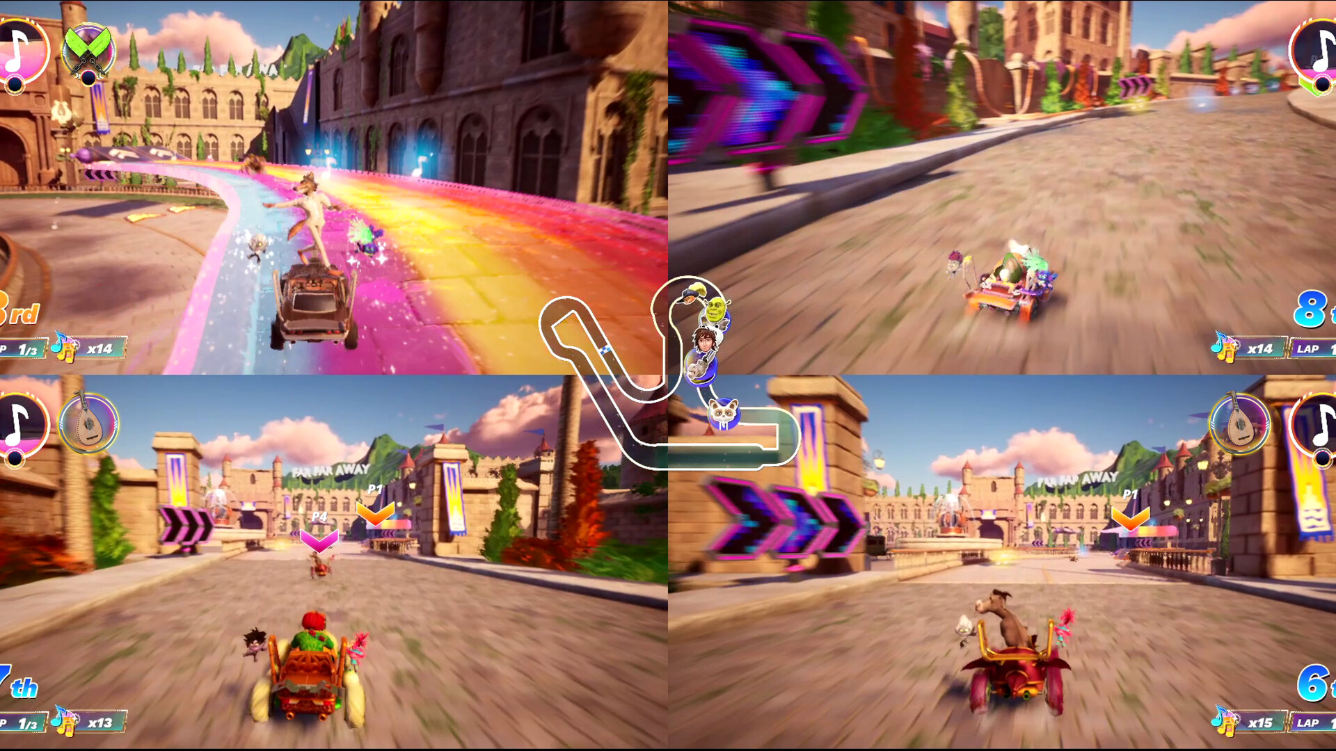 梦工厂全明星卡丁车赛车|官方英文|DreamWorks All-Star Kart Racing|梦工厂全明星赛车 - 3