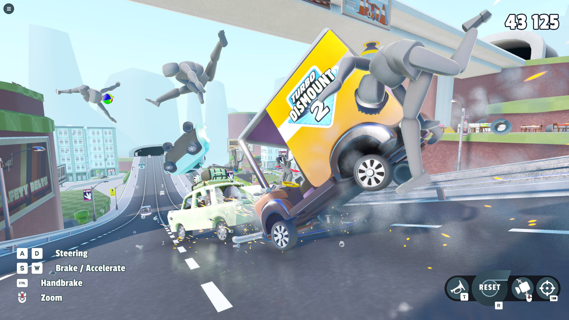 疯狂碰撞2|支持手柄|Turbo Dismount 2 - 2