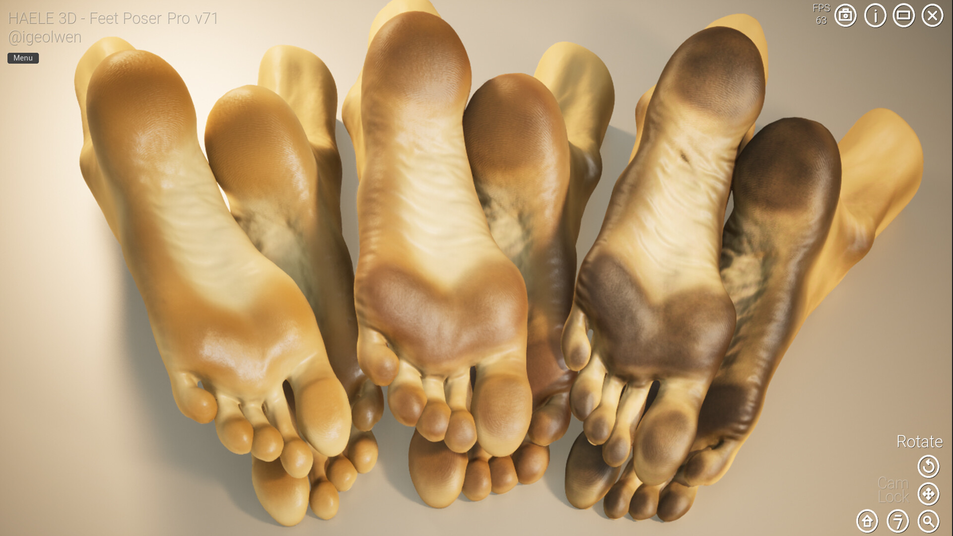 足部造型模拟器 - 专业版|官方中文|HAELE 3D - Feet Poser Pro - 16