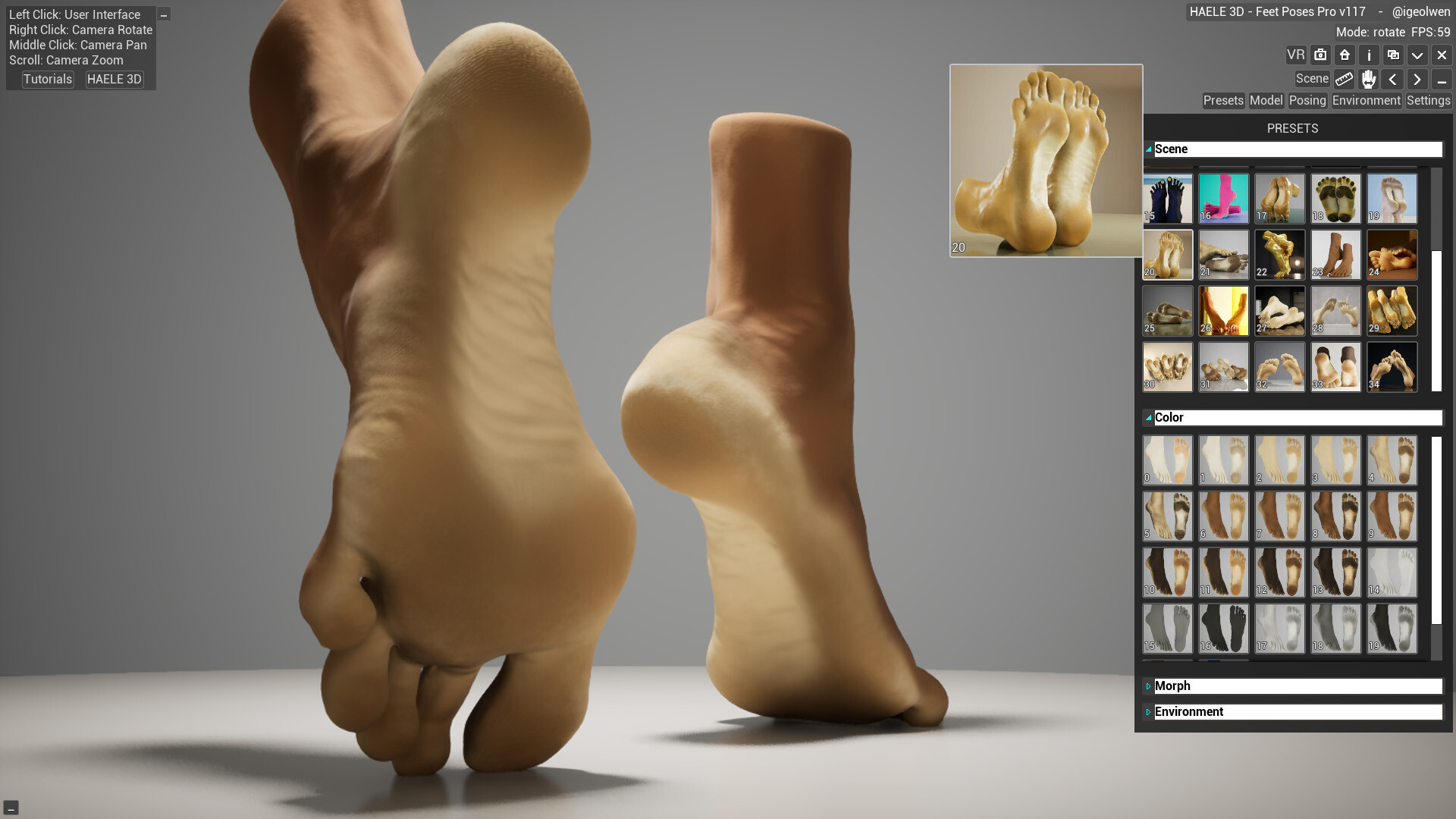 足部造型模拟器 - 专业版|官方中文|HAELE 3D - Feet Poser Pro - 3