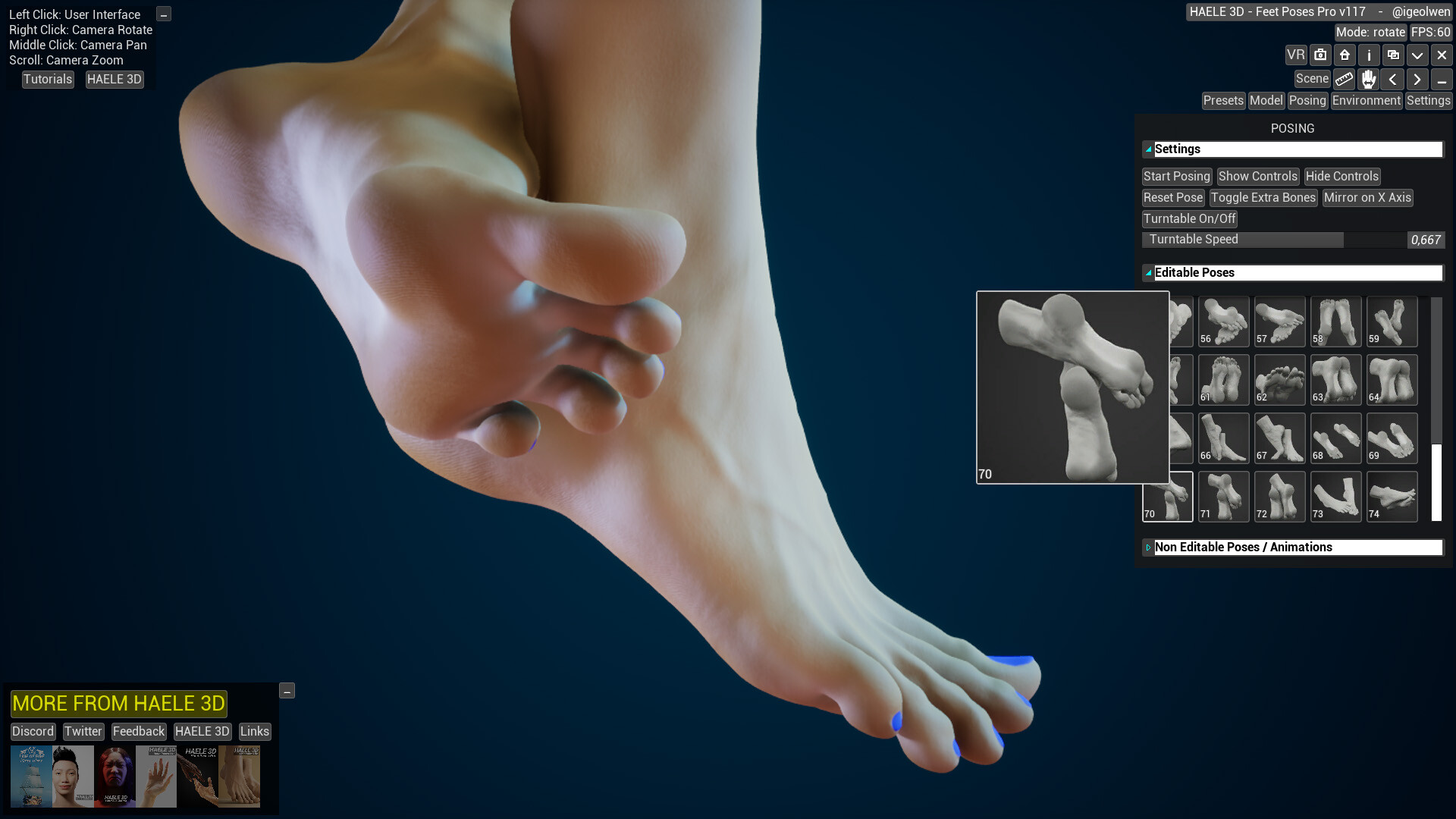 足部造型模拟器 - 专业版|官方中文|HAELE 3D - Feet Poser Pro - 5