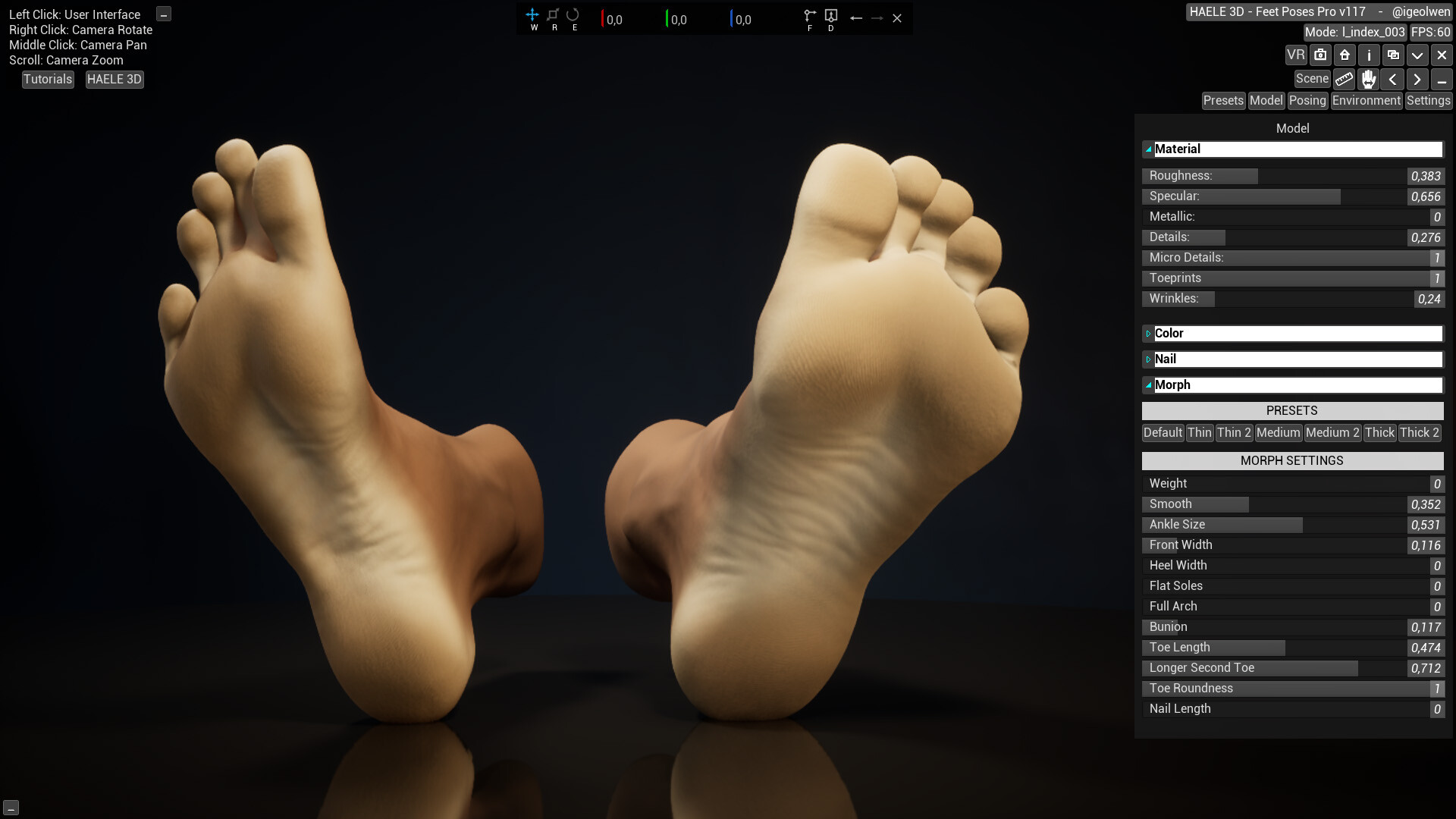 足部造型模拟器 - 专业版|官方中文|HAELE 3D - Feet Poser Pro - 7