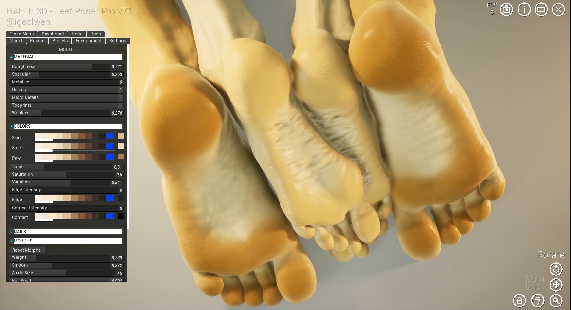 足部造型模拟器 - 专业版|官方中文|HAELE 3D - Feet Poser Pro - 15