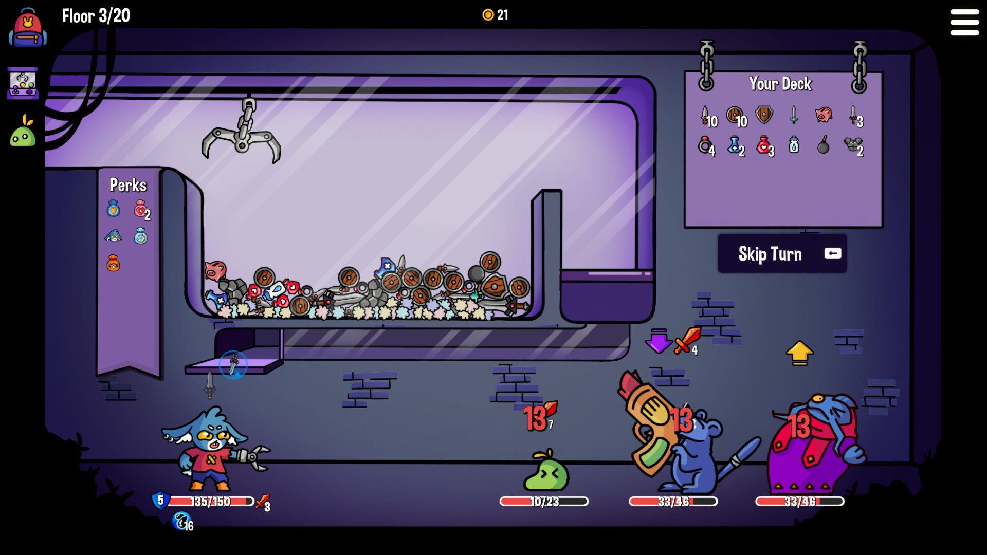 《抓抓地牢(Dungeon Clawler)》|Build 21146565|中文|免安装硬盘版 《抓抓地牢(Dungeon Clawler)》|Build 21146565|中文|免安装硬盘版