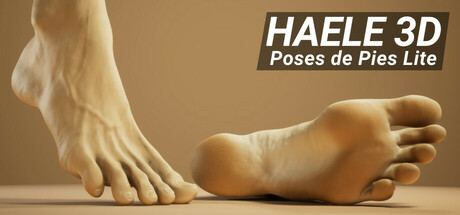 HAELE 3D - Poses de Pies Lite - Referencias de Dibujo